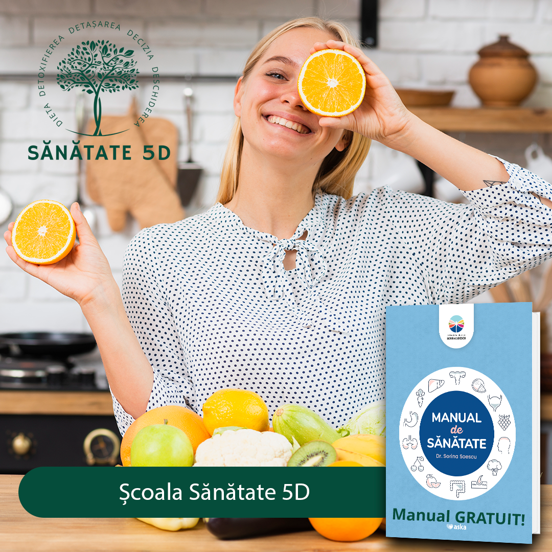 Descoperă drumul către sănătate și armonie cu Școala Sănătate 5D!